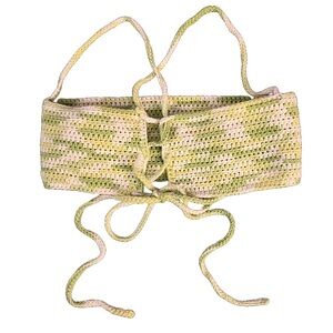 Crochet Mini Top in Green